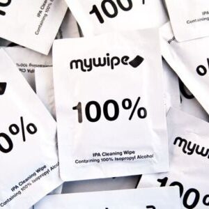 Large Alcohol Wipes 100% Isopropyl Alcohol 185mmx145mm Multi Purpose Industrial