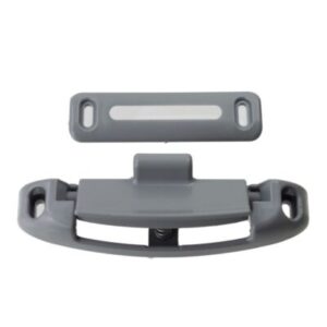Cupboard/Locker Door Catch - Ash Grey - Caravan / Motorhome