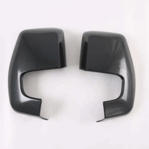 CARBON EFFECT WING MIRROR COVER FOR FORD TRANSIT CUSTOM 2012 ON