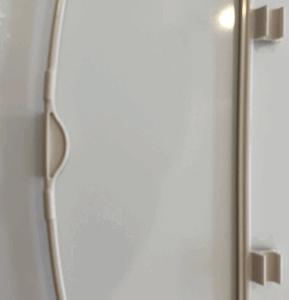 New Type Mocca Hartal Bin D Ring for Caravan and Motorhome Door Bin