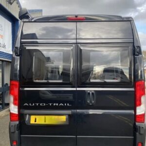 Auto Trail Expedition  Roller Team  Swift  Camper rear door opening window