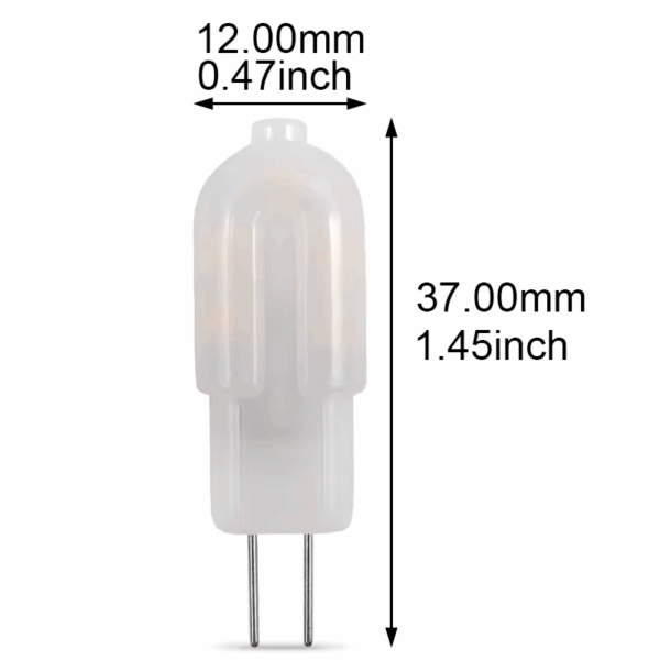 Motorhome Camper Caravan SMD Bulb 12V 1.5W (130 Lumen) G4 Capsule Base. 37070