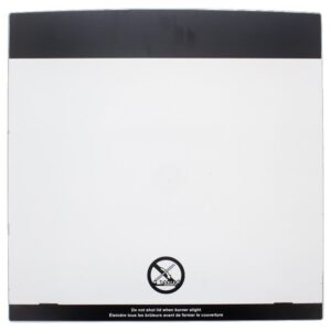 SPARE CLEAR GLASS LID THETFORD SPINFLO ASPIRE COOKER OVEN HOB SSPA0232