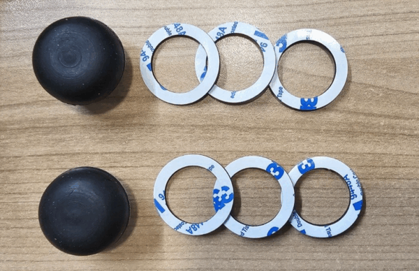 Elddis CV 20 40 60 Campervan rear door bump stop extenders NO MORE WINDOW DAMAGE - Image 11