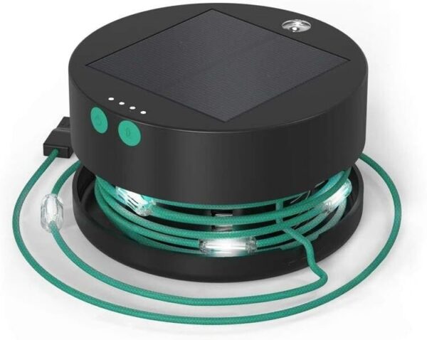 Solar & USB powered Motorhome Camper or Caravan Awning String Lights