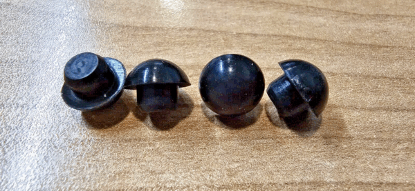 Motorhome Caravan Camper Hob Sink Glass Lid Grill Rubber Bump Stops x 4 - Image 4