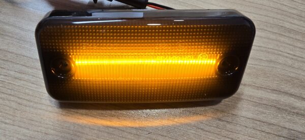 LED Side Marker lights For Fiat Ducato Citroen Relay Peugeot Boxer x 6  black - Image 3