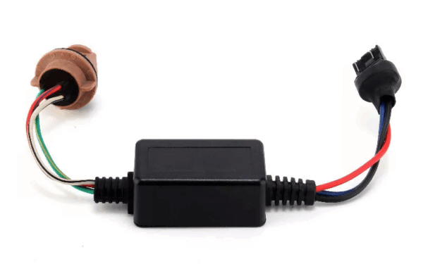 T20 7443 LED Light Error Decoder Load Resistor Error cancel x 2 brake lightDRL - Image 5