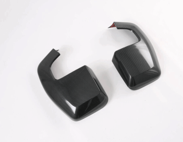 CARBON WING MIRROR COVER DOOR HANDLE SET FOR FORD TRANSIT CUSTOM  TOURNEO 2012+ - Image 5