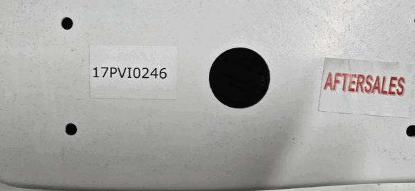 Elddis Compass Motorhome Right Hand Offside White Rear Bumper Corner - Image 4