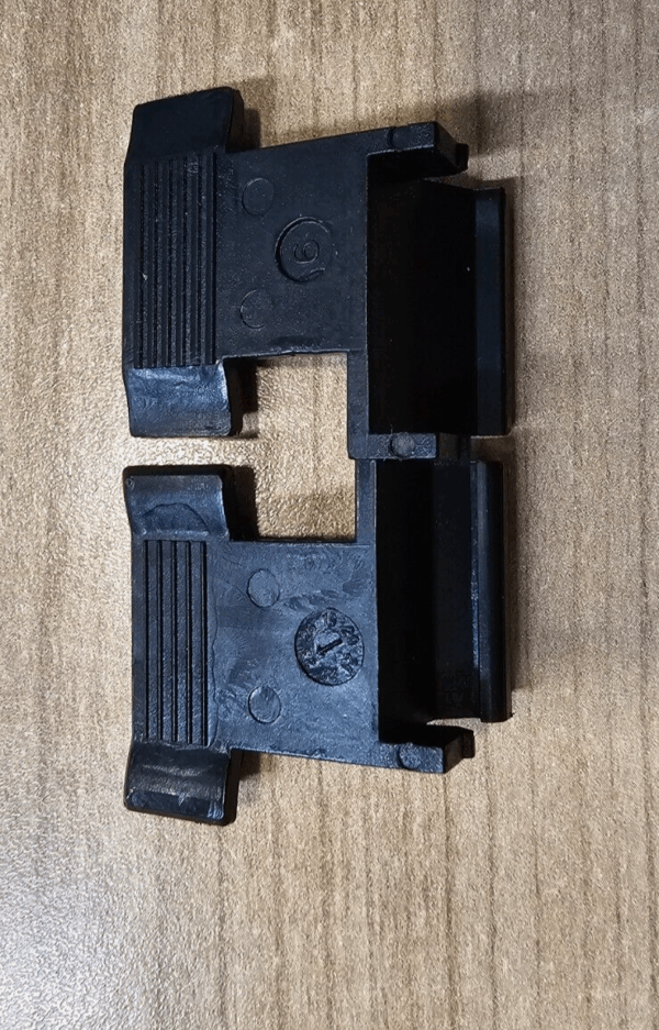 Hartal Door Flyscreen Black Plastic long Retaining Clip - Caravan or Motorhome - Image 4