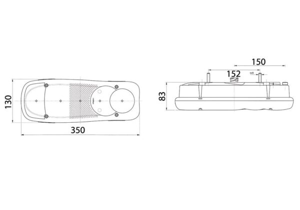 Genuine Elddis Compass Peugeot Fiat Motorhome Camper Rear Right Light Cluster - Image 5