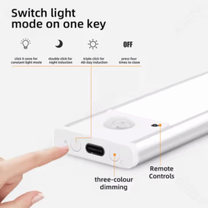 Motorhome Campervan Caravan 40cm Rechargeable Wireless Motion Sensor LED Light