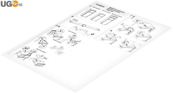 Hinge strip kit - Dometic spare part no. 289078695 - for RMD(T) 10.5 (T/S/XT/XS) - Image 3