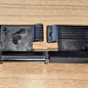 Hartal Flyscreen Black Plastic standard Retaining Clip - Caravan or Motorhome