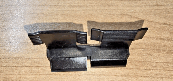 Hartal Flyscreen Black Plastic standard Retaining Clip - Caravan or Motorhome - Image 2