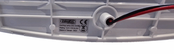 Dimatec White Awning Light  10 LED Lamp Elddis Coachman Caravan and Motorhome - Image 4