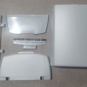 HARTAL CARAVAN MOTORHOME HAB DOOR 5 PIECE WASTE BIN NEW SHAPE TRAFFIC GREY