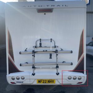 Auto Trail F-Line O/S Right bumper Will Fit F60, F62, F64, F68, F70, F72, F74