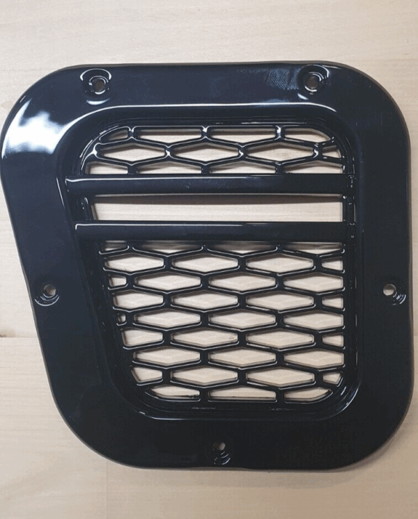 Land Rover Defender 90 110 1990-2016 Side Vent Gloss Black SVX Style New LHS - Image 2