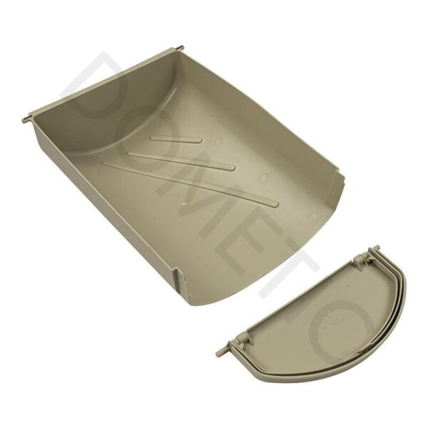 Coachman  Swift Plastic Door Bin with Lid - Cream Dometic Caravan Motorhome - Image 3