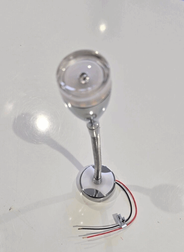 Dimatec Chrome Flexi LED with USB for motorhome camper or caravan Warm white - Image 2