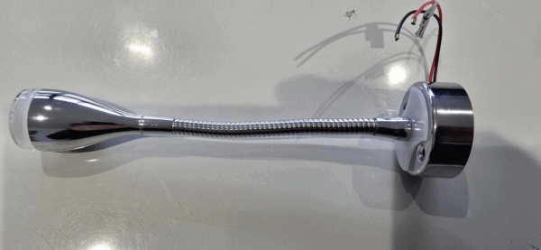 Dimatec Chrome Flexi LED with USB for motorhome camper or caravan Warm white - Image 4
