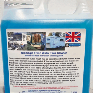 BioMagic Fresh Water Tank Cleaner removes diesel from water tank