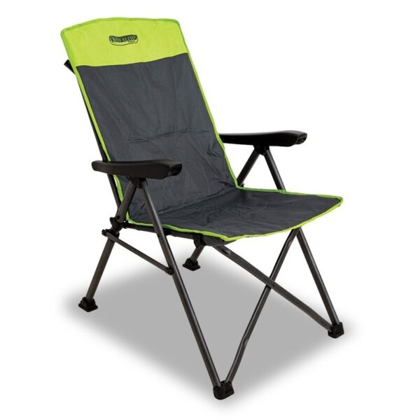 Quest Autograph Cumbria Camping Chair - Black & Green - Image 2