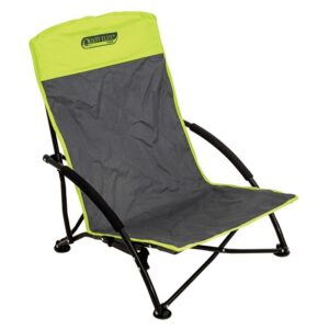 Quest Autograph Cornwall Beach Camping Chair - Black & Green