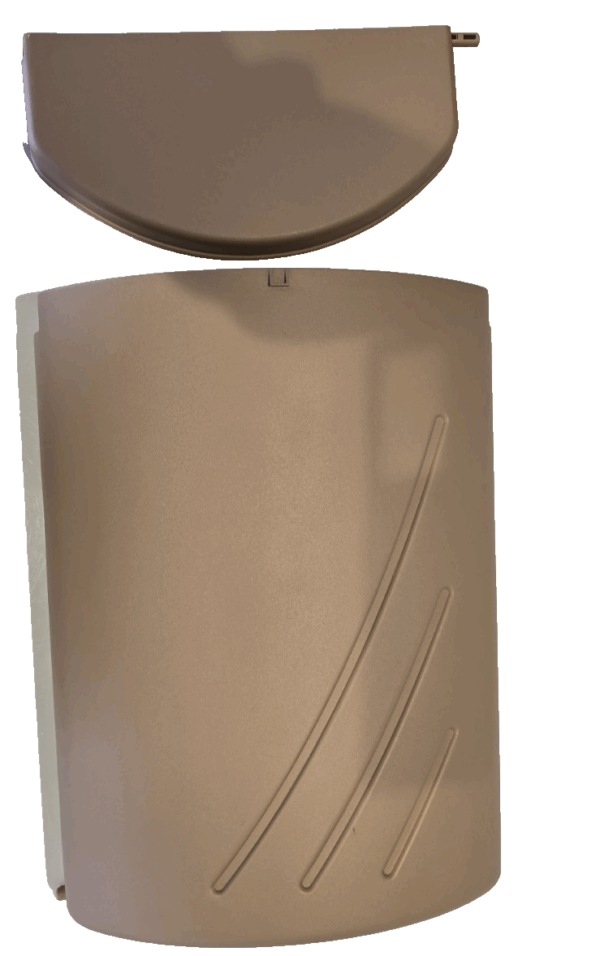 Coachman, Swift Plastic Door Bin with Lid - grey beige Dometic Caravan Motorhome - Image 3