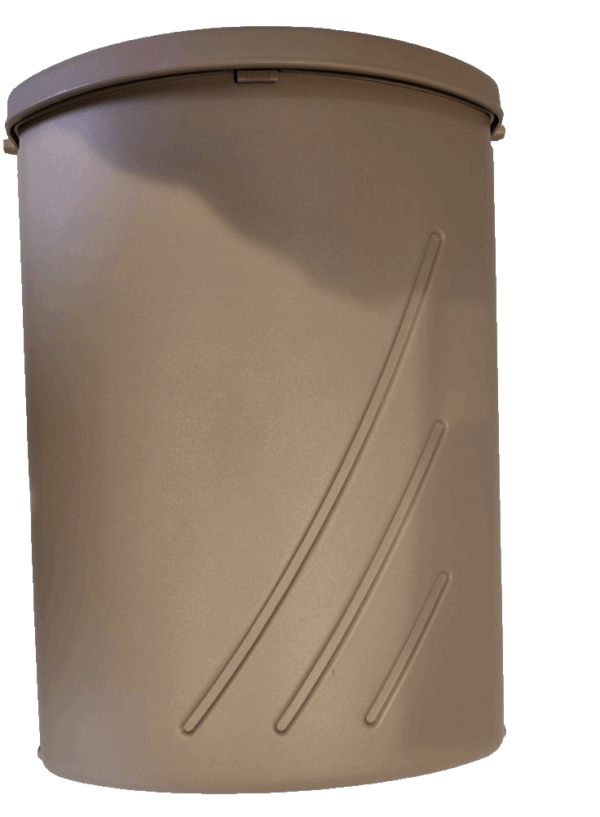 Coachman, Swift Plastic Door Bin with Lid - grey beige Dometic Caravan Motorhome - Image 5