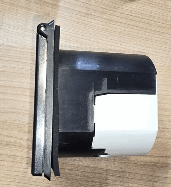 FAWO MAINS HOOK UP INLET SOCKET FLUSH FIT BLACK 240v FOR  VW California - Image 3