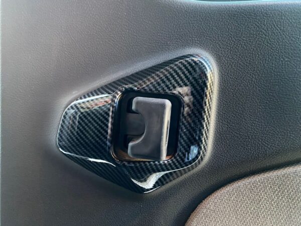 Transit Custom crew cab  Tourneo 2016-20 Carbon effect Inner Door Handle Cover - Image 17