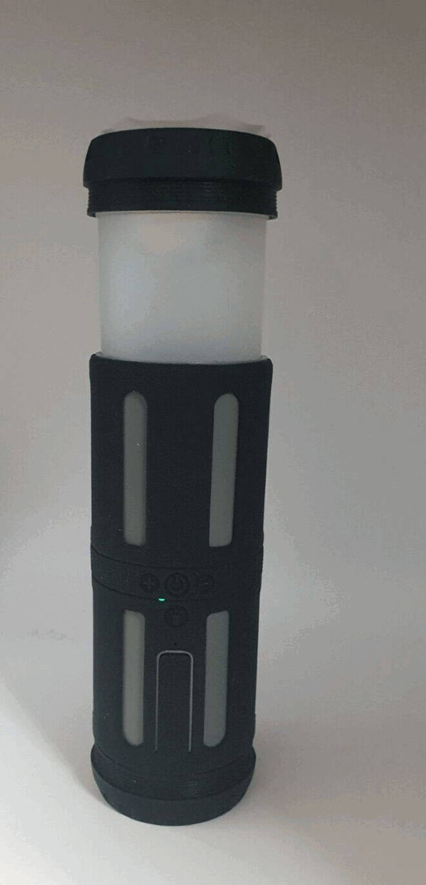 Camping Torch and Lantern waterproof Speaker with LED  Bluetooth and FM Radio - Image 2