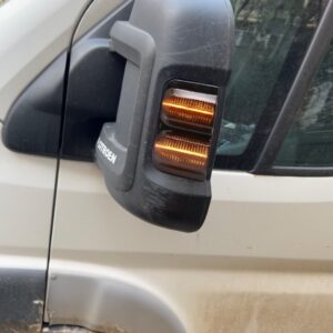 Citroen Relay based Motorhome LED Dynamic Mirror indicator Upgrade 2022-2025