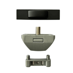 Cupboard/Locker Door Oval Push Lock Set Caravan / Motorhome