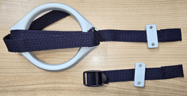 Swift Gas Bottle Retainer Round Type Grey Plastic Inc Strap Retaining Brackets - Image 2
