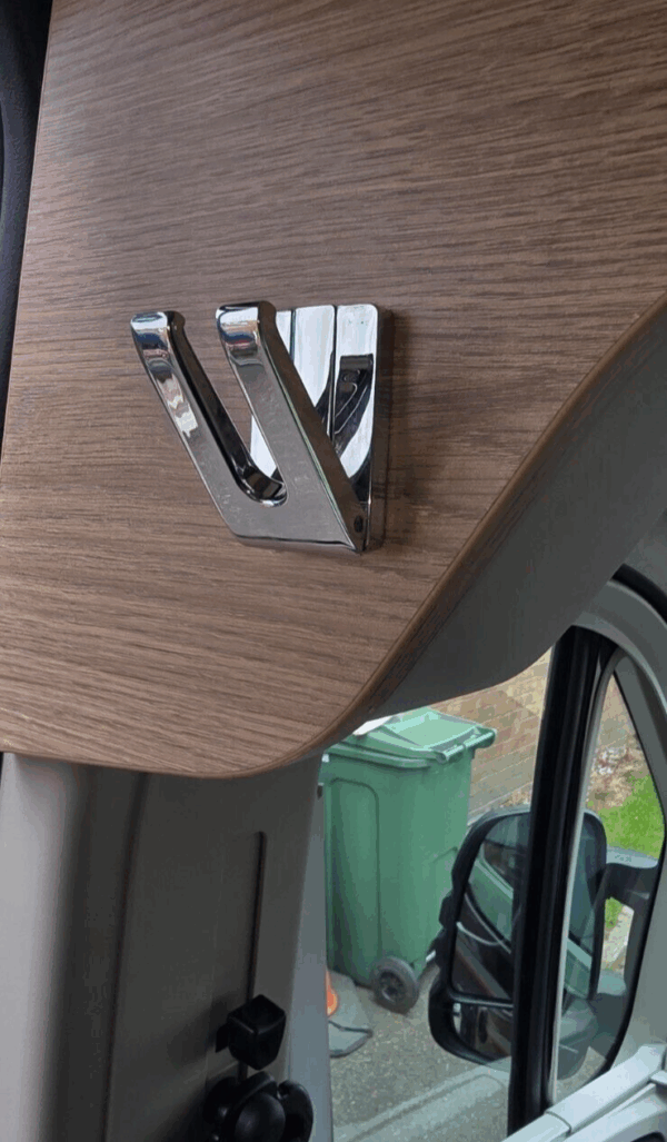 NEW STYLE Chrome Coat Towel Hook for Swift / bailey camper motorhome or caravan - Image 4
