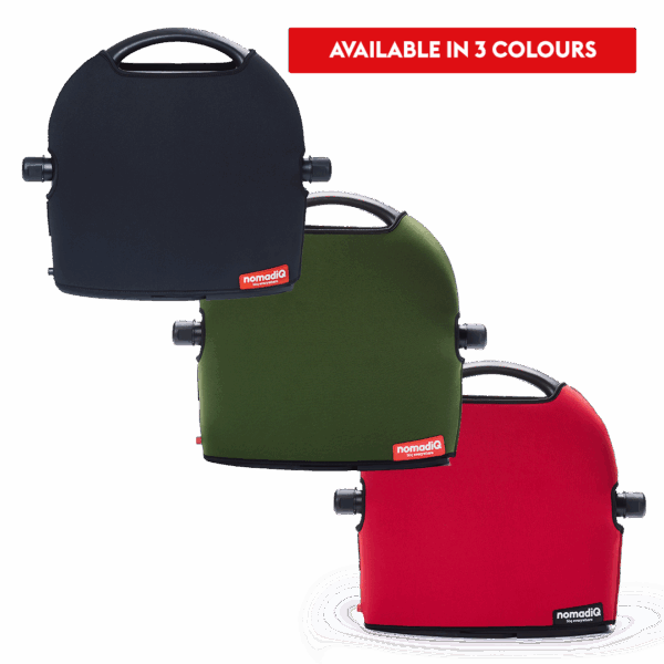 NomadiQ Portable Gas BBQ Pouch choice of colours