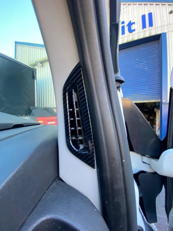 Ford Transit 2017 and for Ford Tourneo Custom 2016 Carbon Effect Air Vent Cover