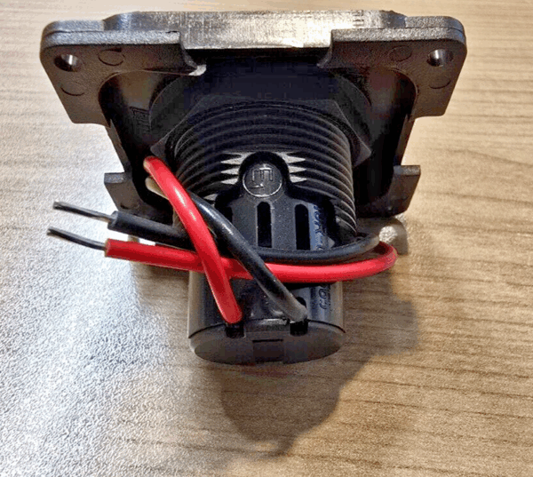 270646 CBE USB Charger Point in Brown - Image 3