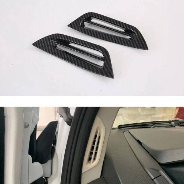 Ford Transit 2017 and for Ford Tourneo Custom 2016 Carbon Effect Air Vent Cover - Image 5