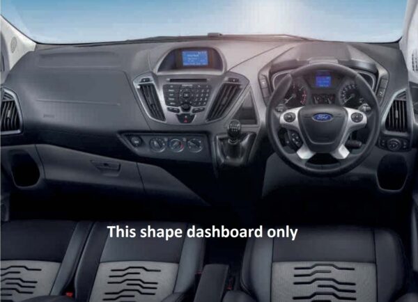 Ford Transit 2017 and for Ford Tourneo Custom 2016 Carbon Effect Air Vent Cover - Image 11