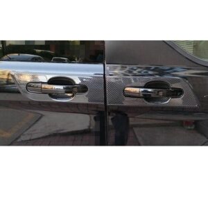 Swift Monza  Transit Custom  Tourneo 2016 Carbon effect Door Handle Bowl Cover
