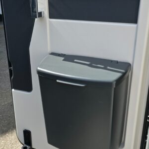 HARTAL CARAVAN MOTORHOME HAB DOOR 5 PIECE WASTE BIN NEW SHAPE ANTHACITE GREY