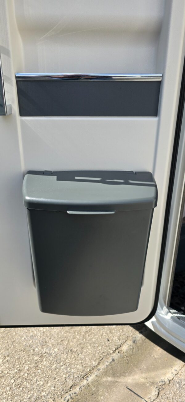 HARTAL CARAVAN MOTORHOME HAB DOOR 5 PIECE WASTE BIN NEW SHAPE ANTHACITE GREY - Image 3