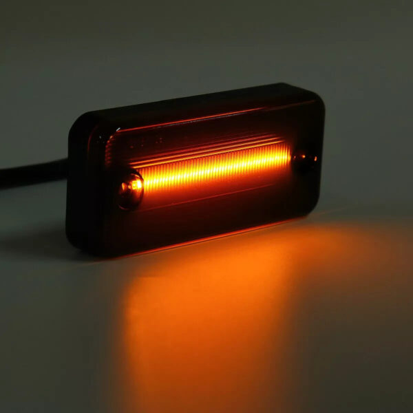 LED Side Marker lights For Fiat Ducato Citroen Relay Peugeot Boxer x 6  black - Image 13