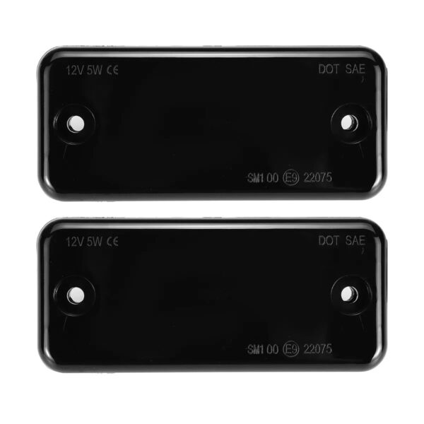LED Side Marker lights For Fiat Ducato Citroen Relay Peugeot Boxer x 6  black - Image 14