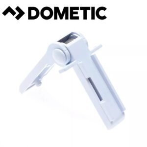 DOMETIC FRIDGE FREEZER COMPARTMENT HINGE - WHITE 2412125011 GENUINE DOMETIC PART